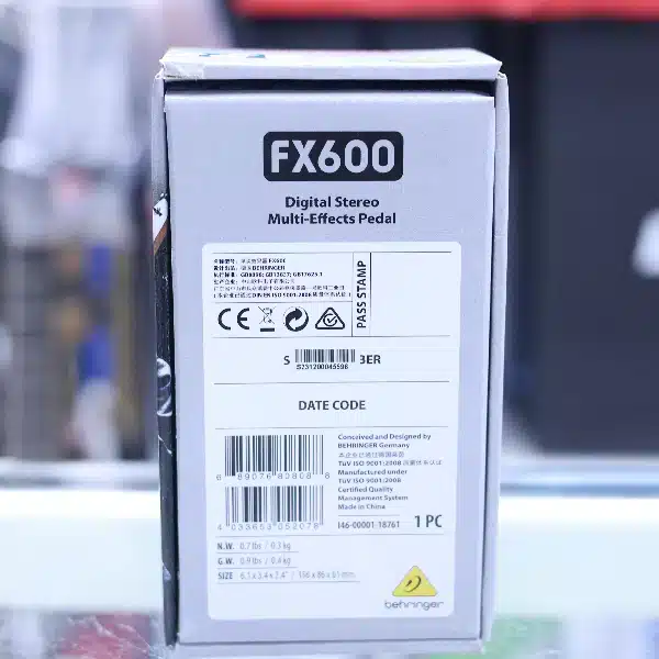 Behringer FX600 Digital Multi-Effects Pedal Kenya,