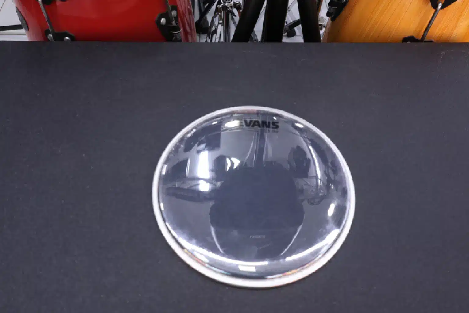 Clear drum head for 10" tom