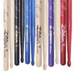 Zildjian coloured drumsticks