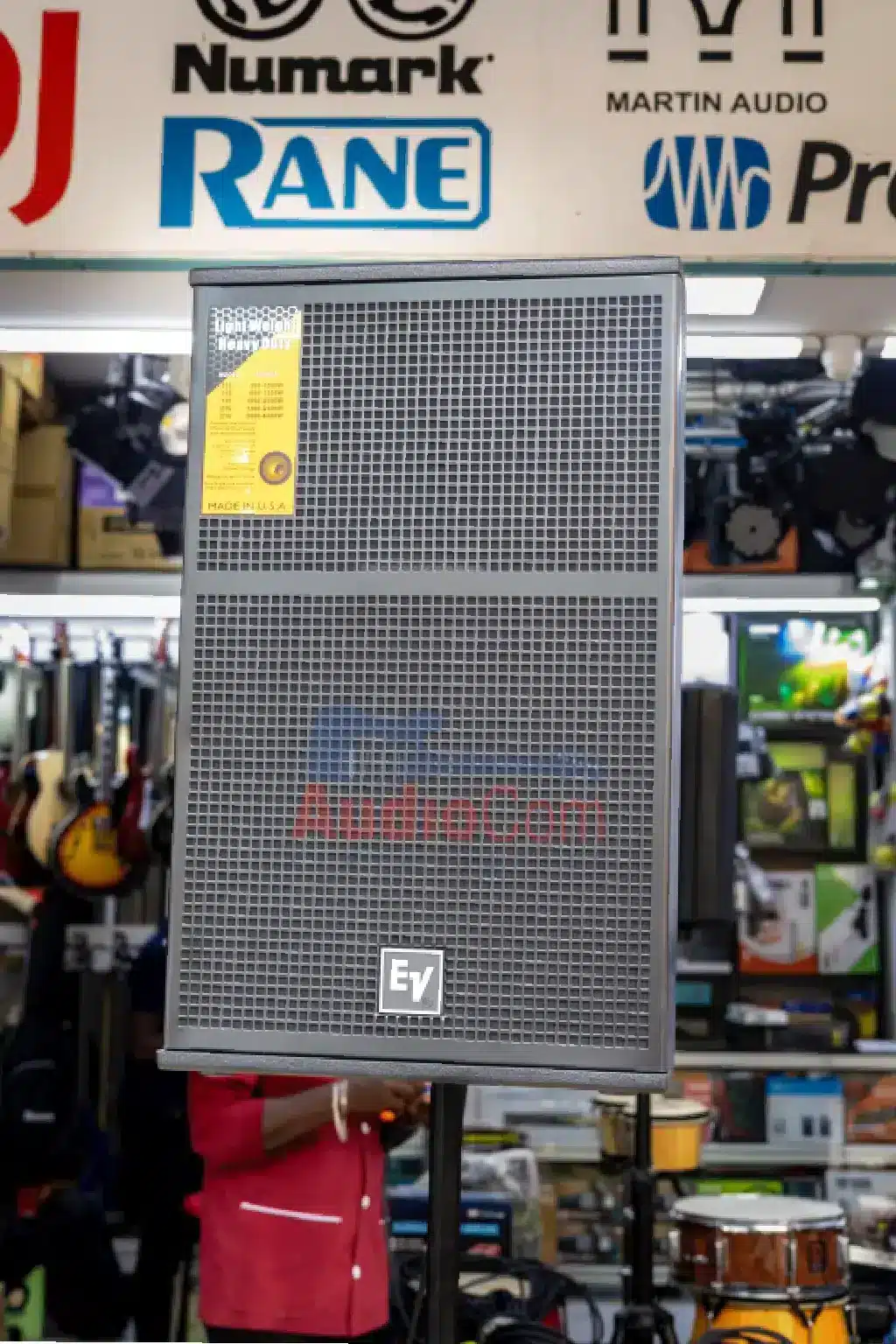 EV DS 115 speaker frequency response