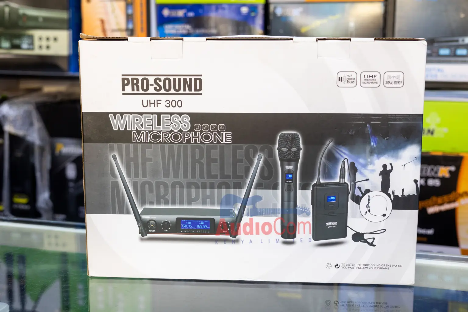 Pro-sound UHF 300 mic reliability