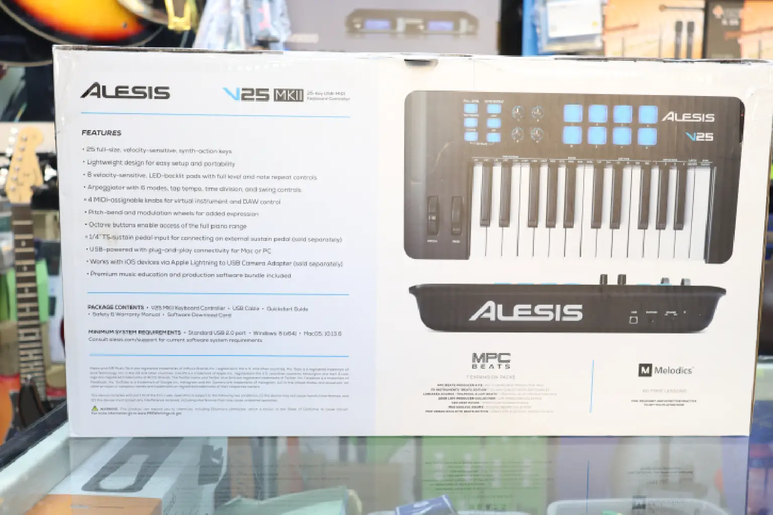 Alesis V25 setup