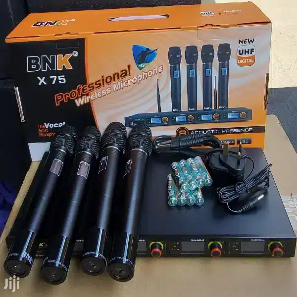 4in1 Wireless Microphone System