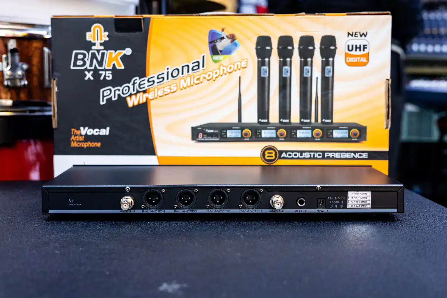 wireless mic performance