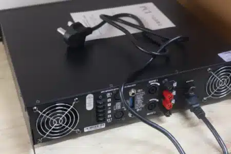 QSC RMX 2450 installation