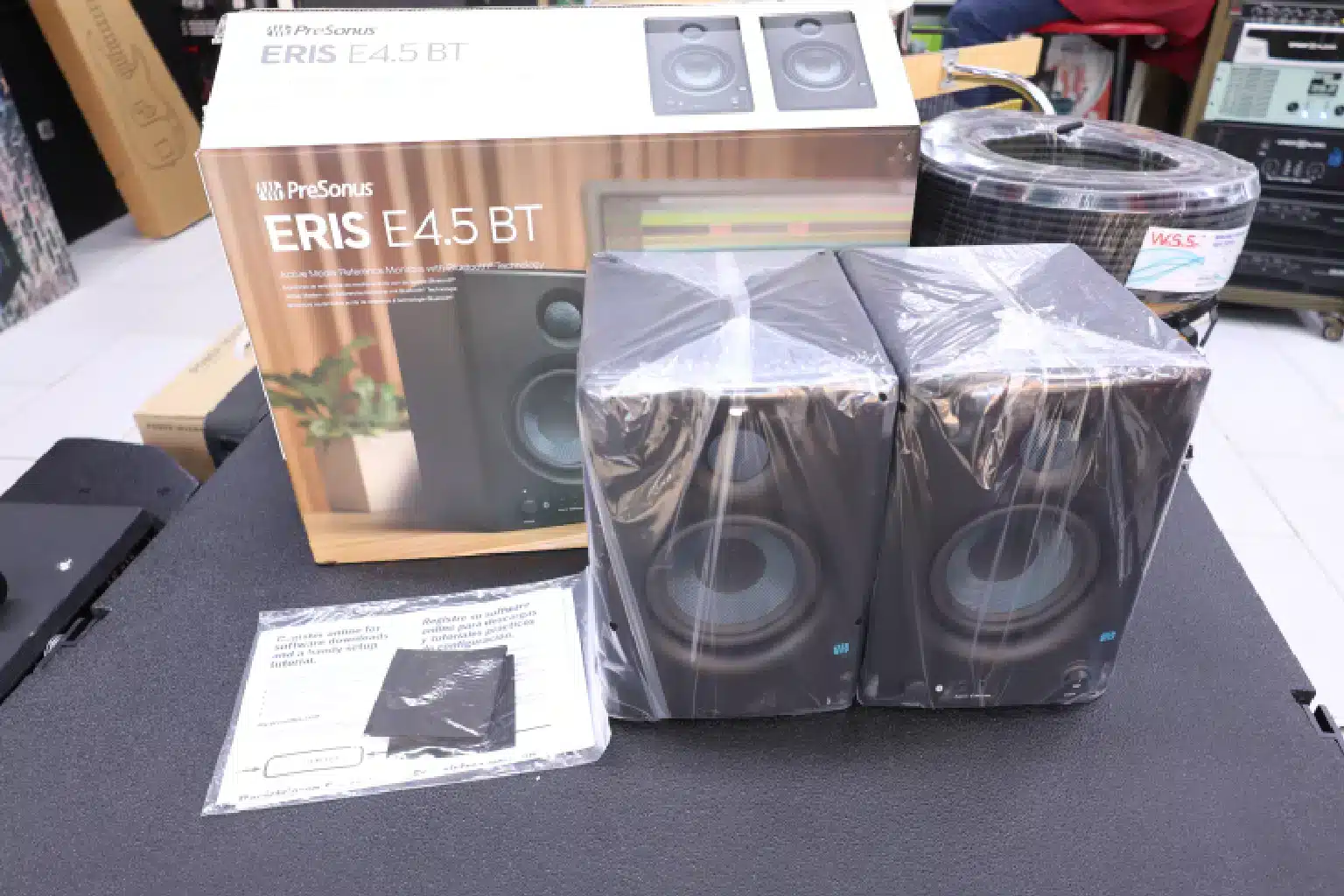 Eris E4.5 BT studio monitors