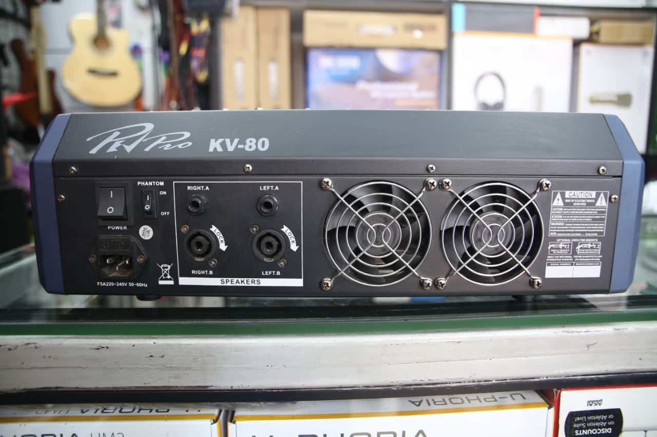 8 channel pev pro mixer.