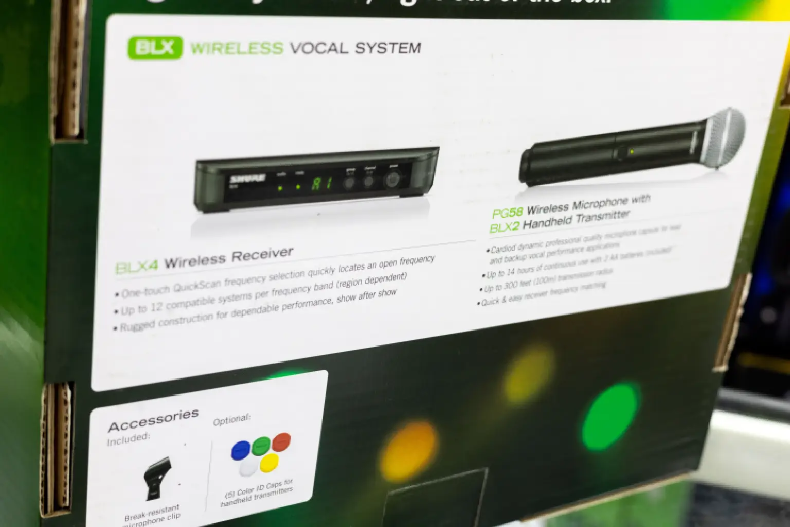 BLX24 wireless microphone 