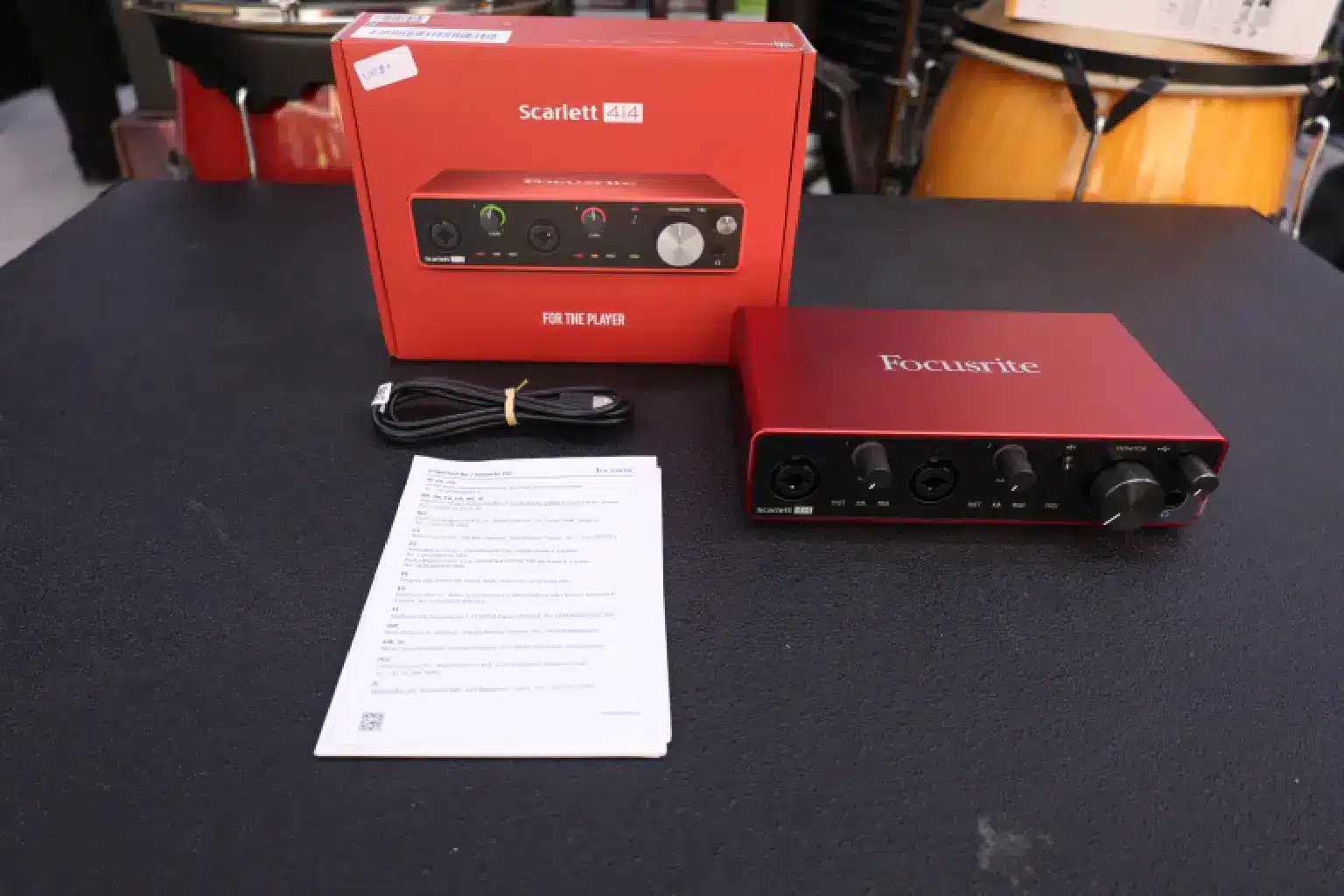 scarlett 4i4 soundcard 