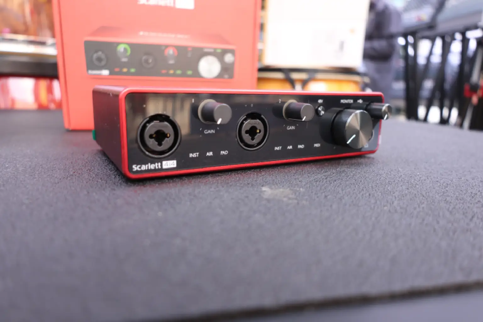 Focusrite soundcard interface 