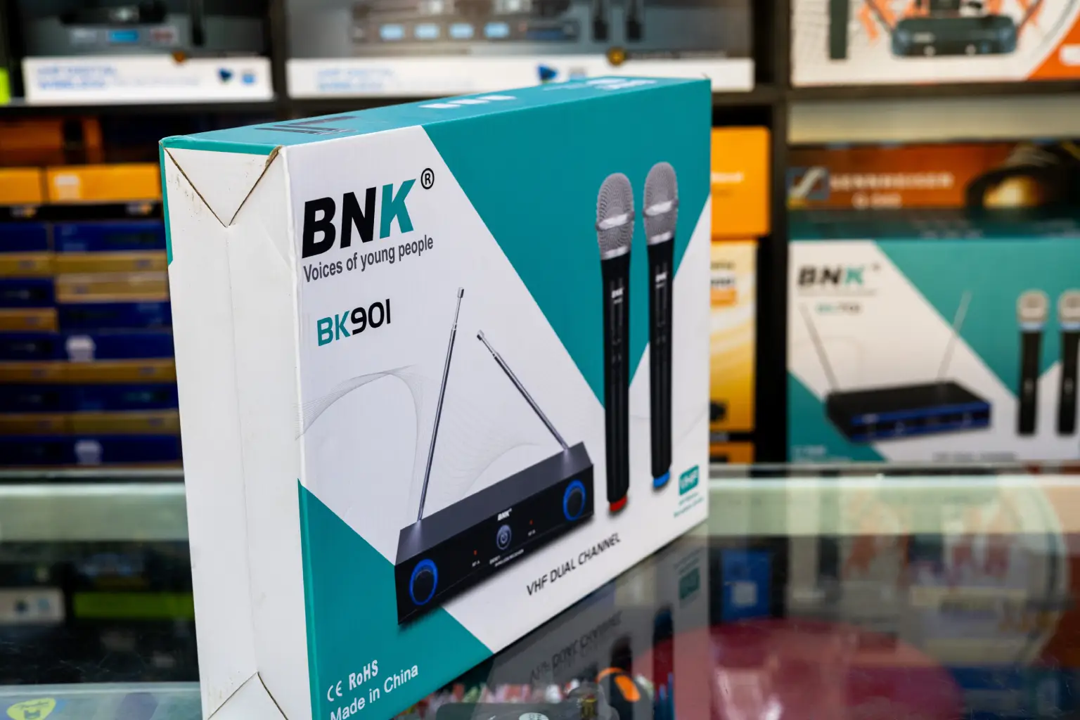 Bnk wireless Microphone music shops 