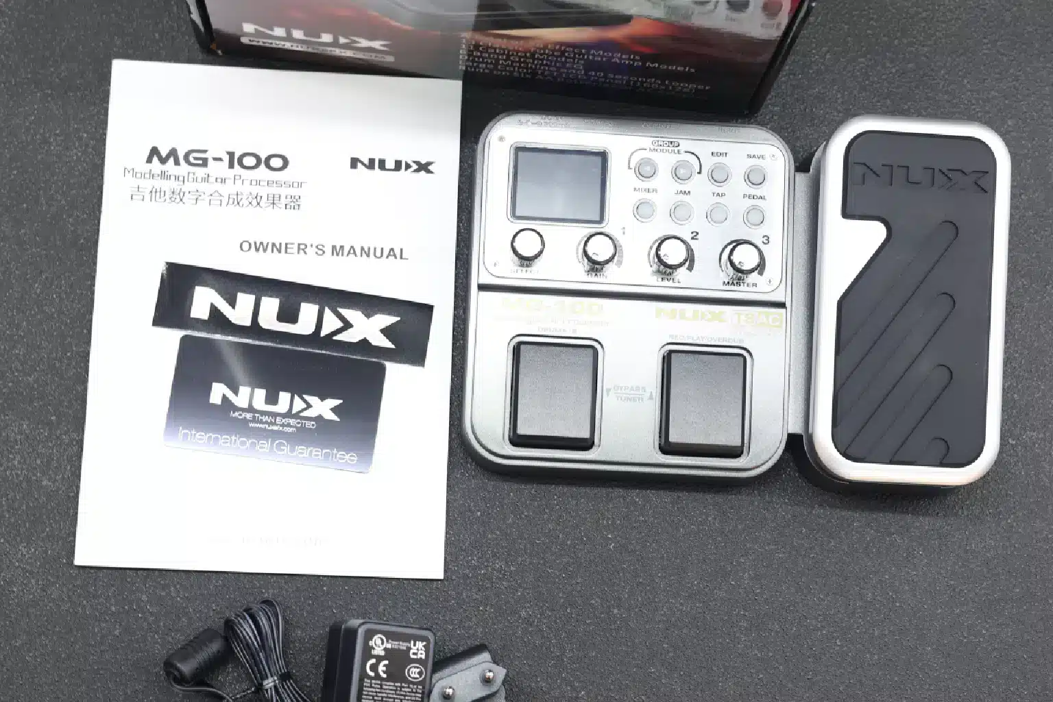 NUX MG100 live performance