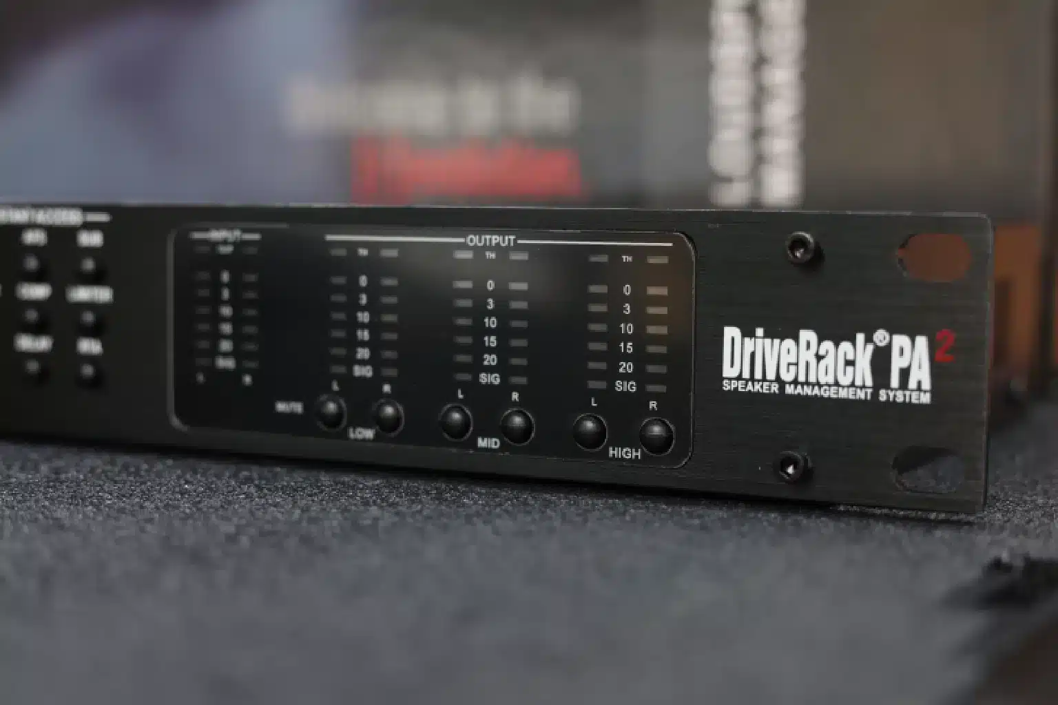 Behringer DBX DriveRack PA² specs
