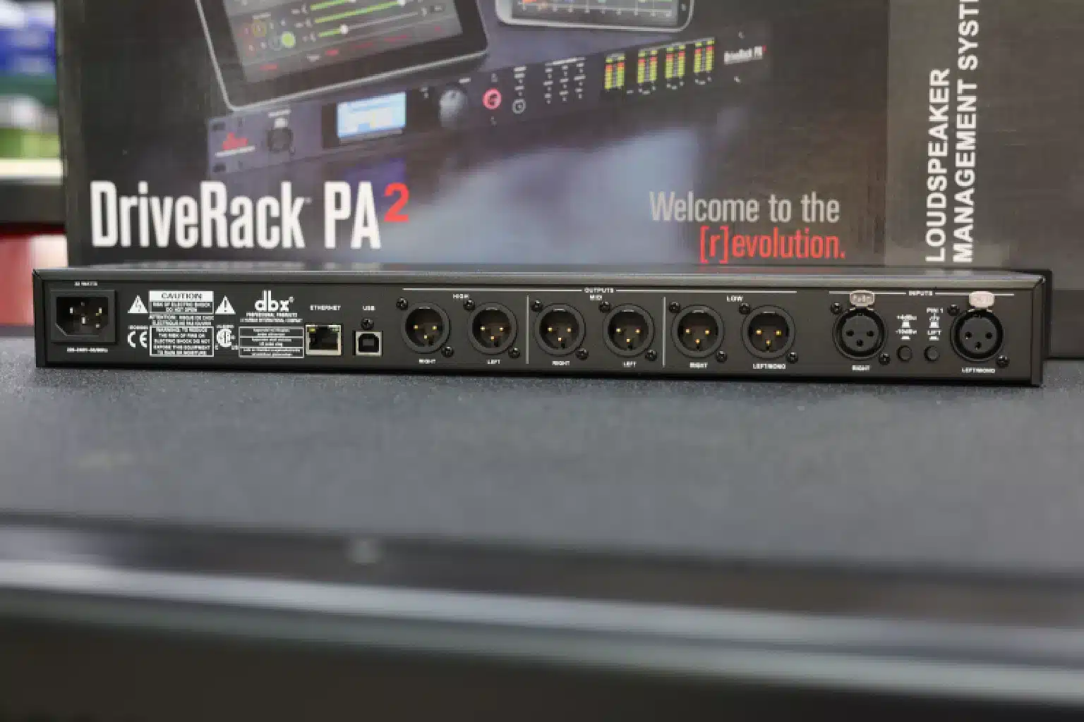 Behringer DBX DriveRack PA² features