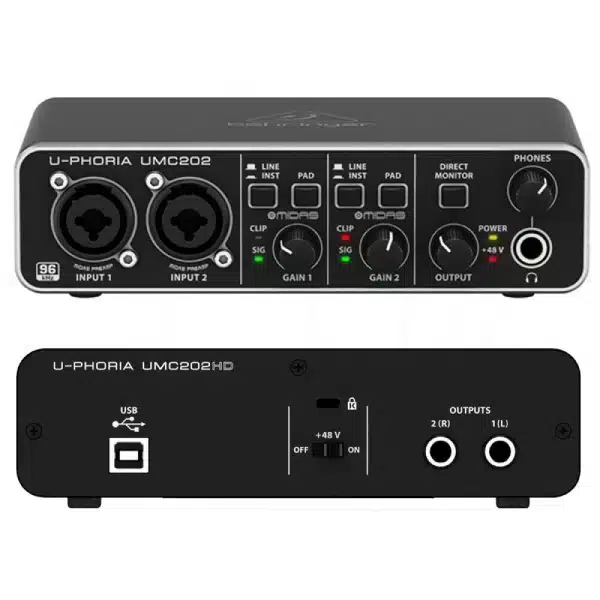 Behringer UMC202HD USB