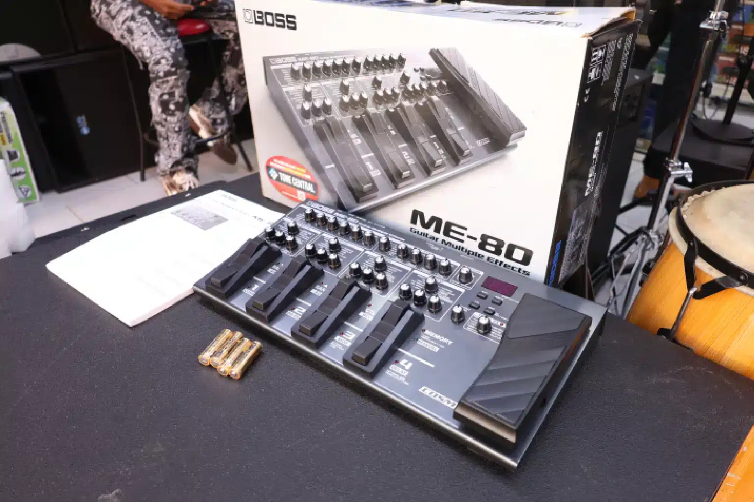 Boss ME-80 tones
