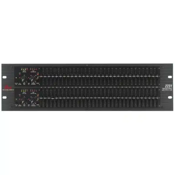 DBX 2231 graphic equalizer