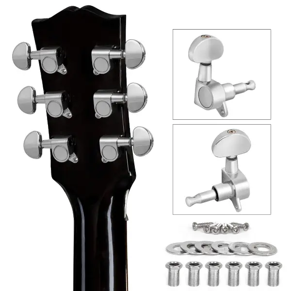 Guitar turning pegs