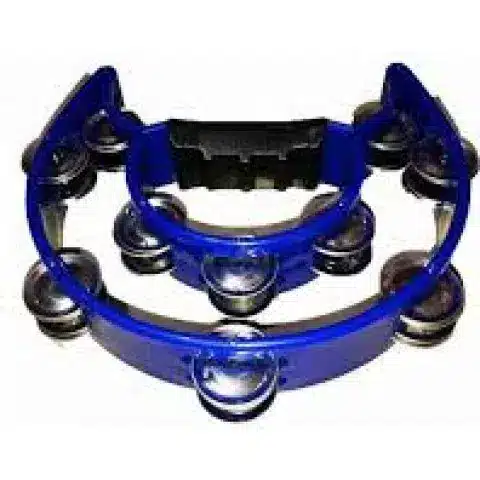 Double rings tambourine