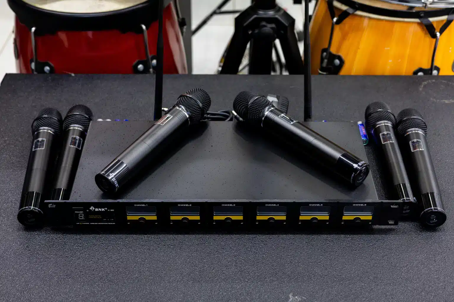 professional mic setup