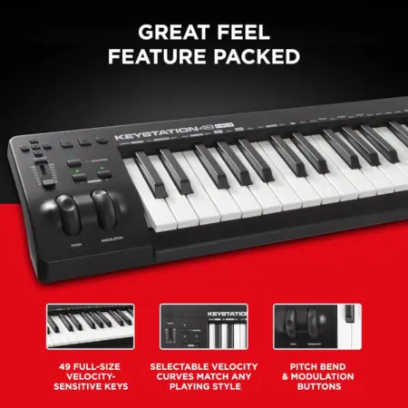 USB MIDI keyboard