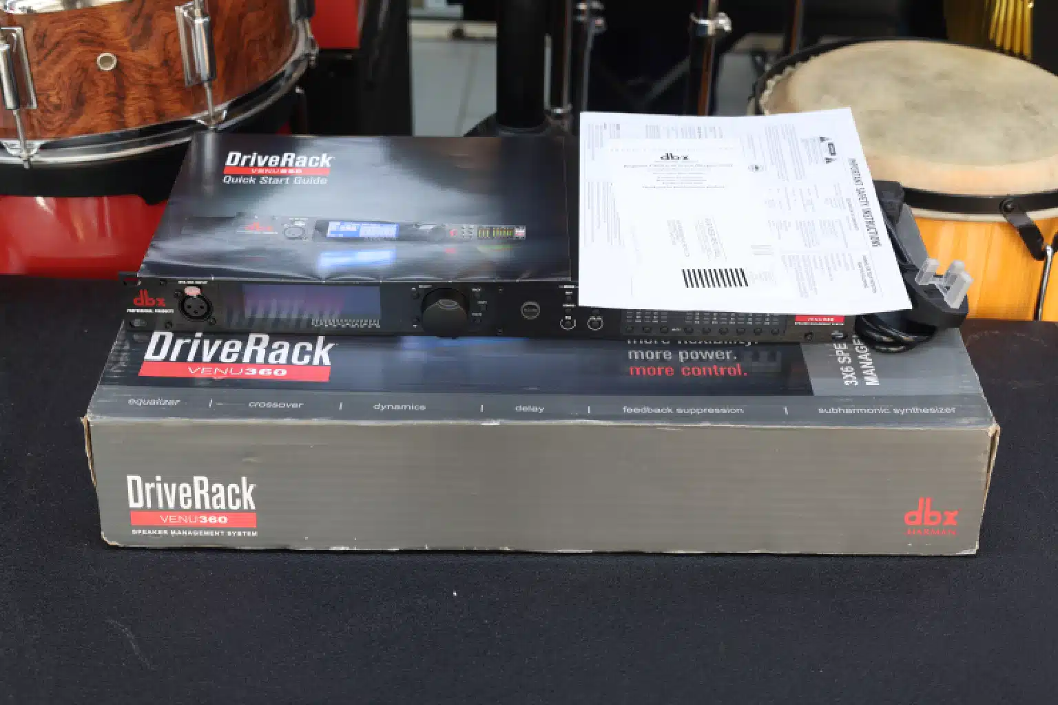 Behringer DBX DriveRack VENU360 signal processing