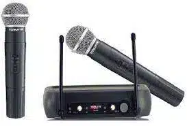 dual handheld wireless microphone