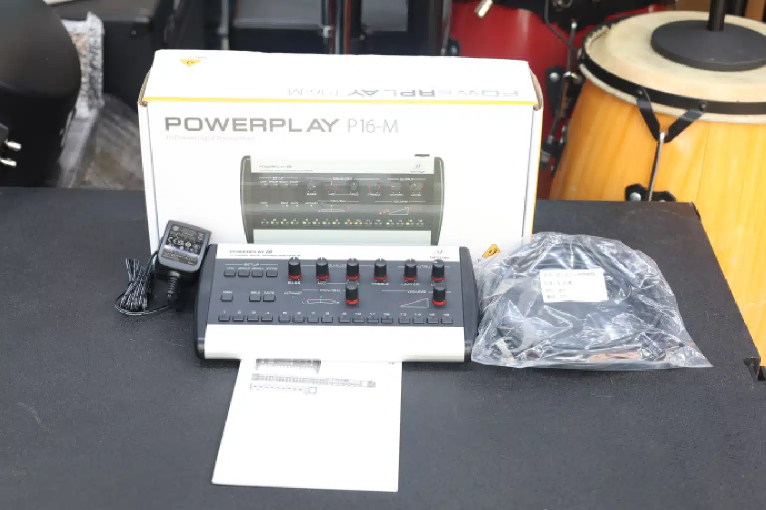 Behringer PowerPlay P16-M installation