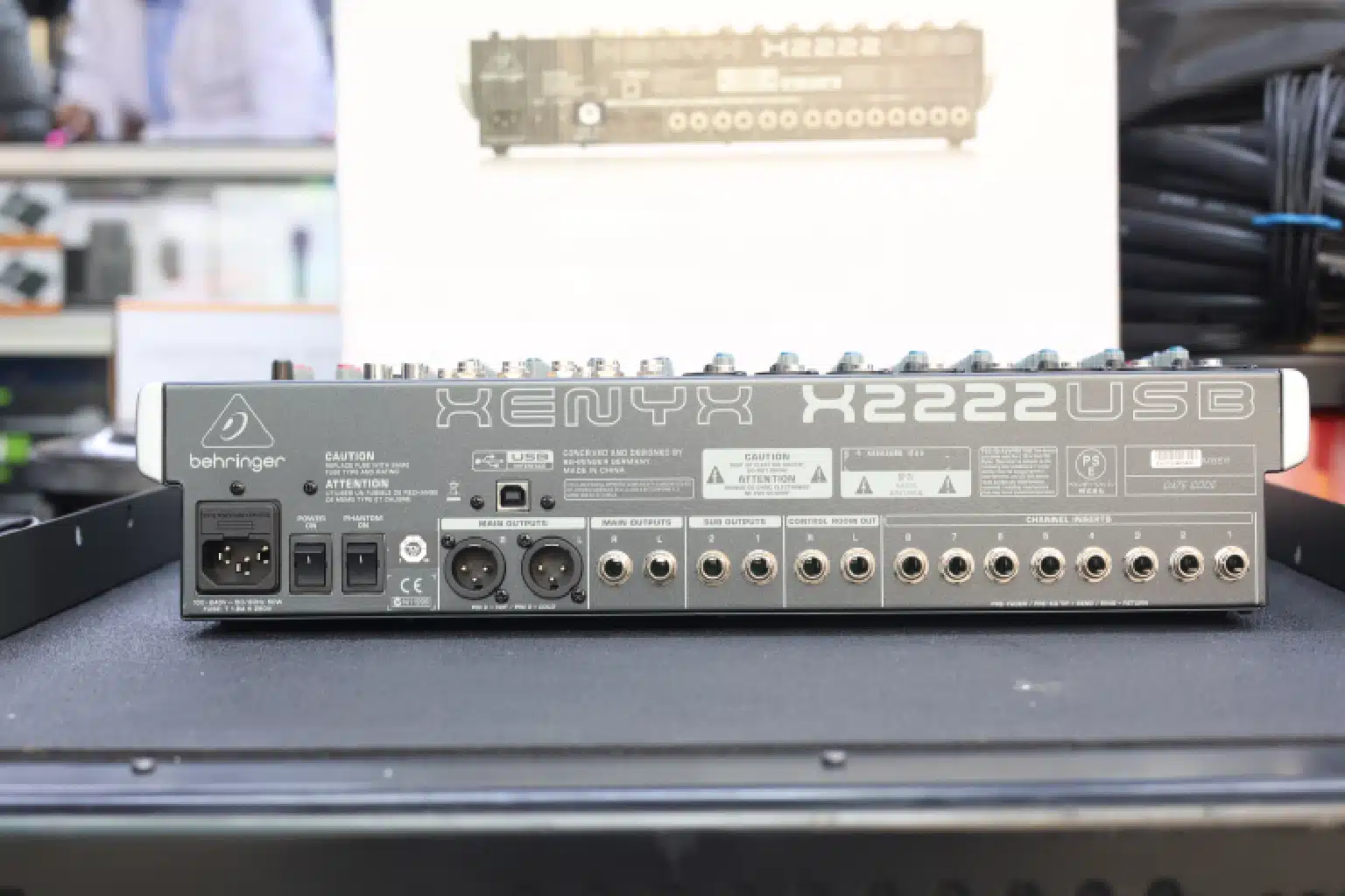 Xenyx X2222USB mixer tutorial