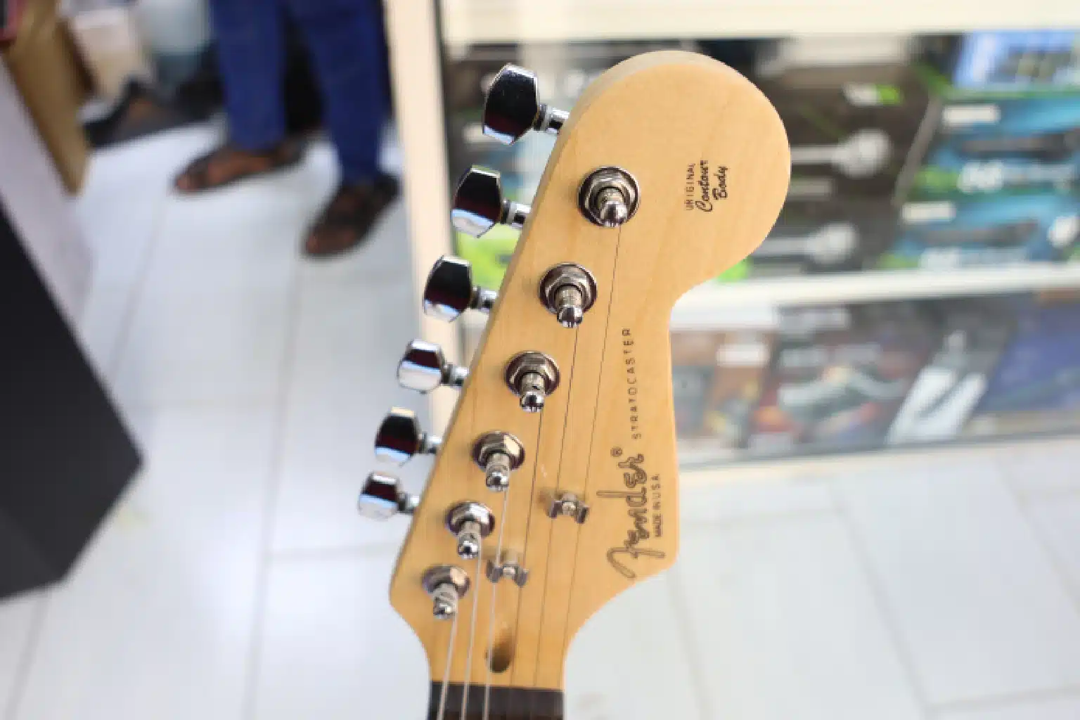 Premium Fender guitar