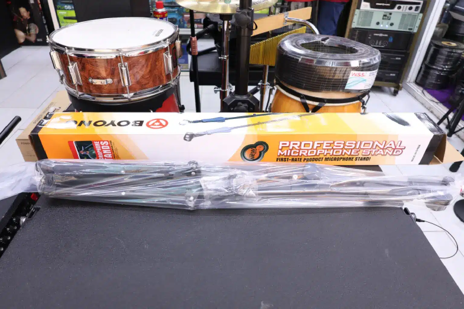 BOYONG BY-789 mic stand user manual