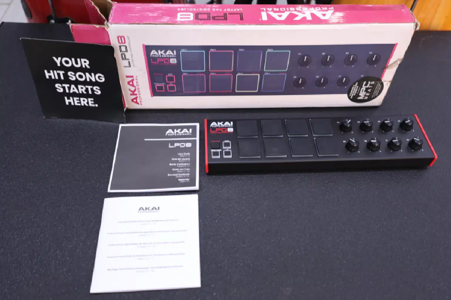 Akai LPD8 compatibility