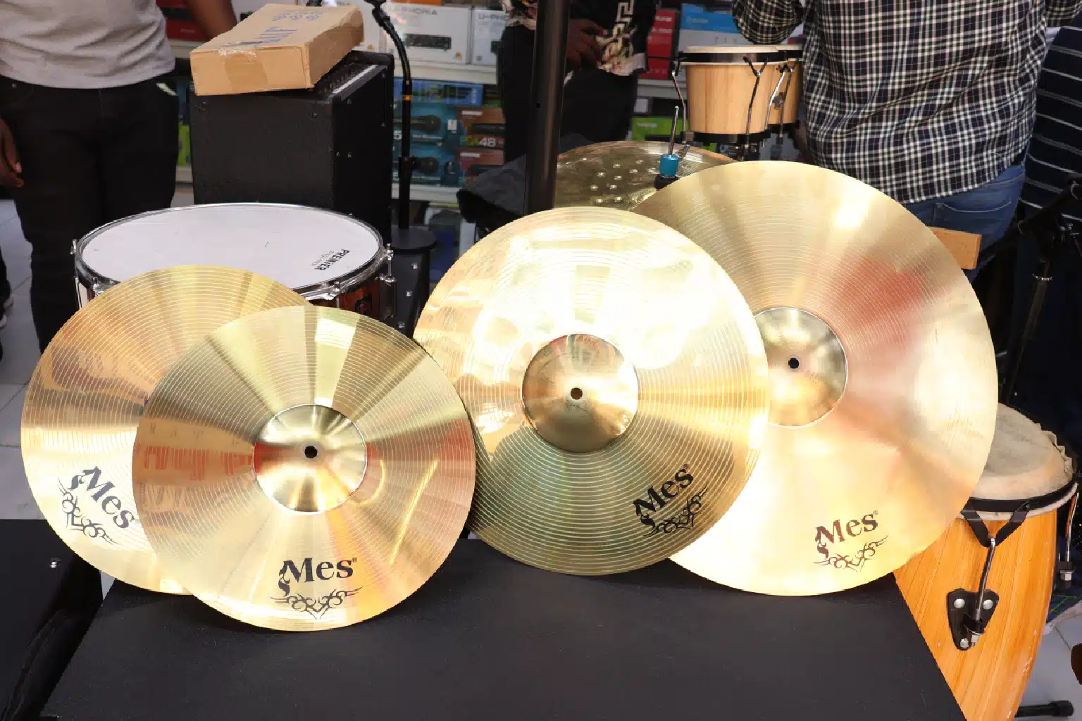 Drum cymbals set Kenya