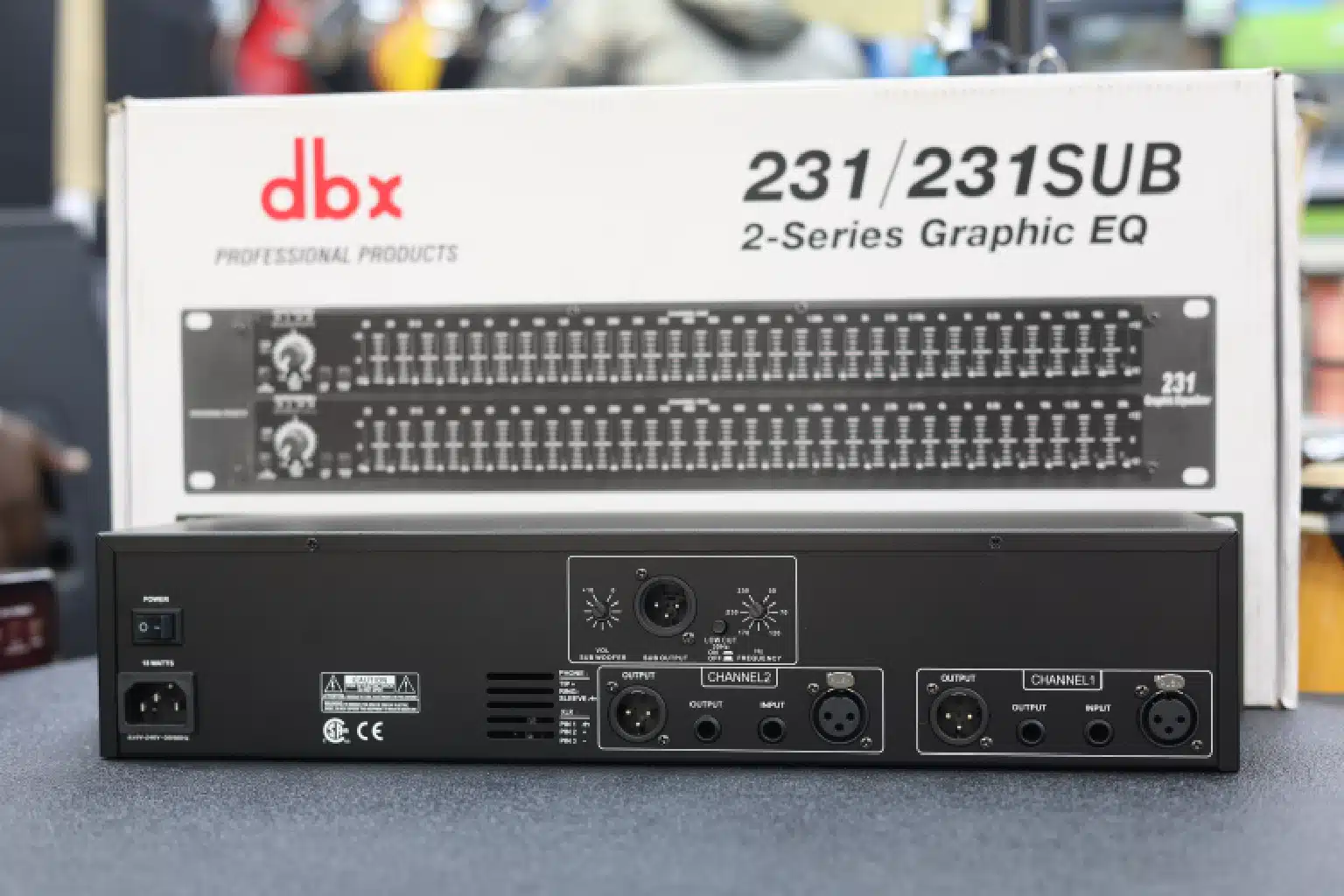 Behringer DBX 231-231 SUB setup