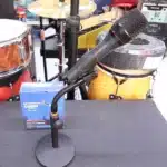 Desk microphone stands