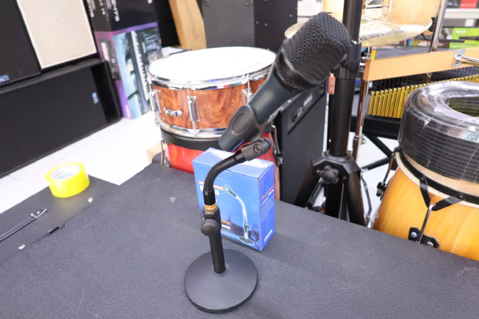 Budget desk microphone stand