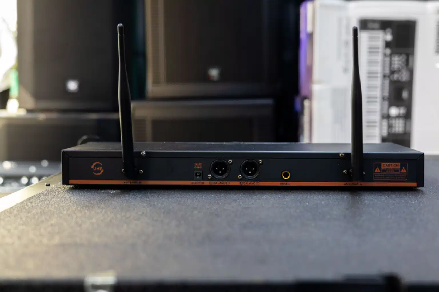 JBL mic setup