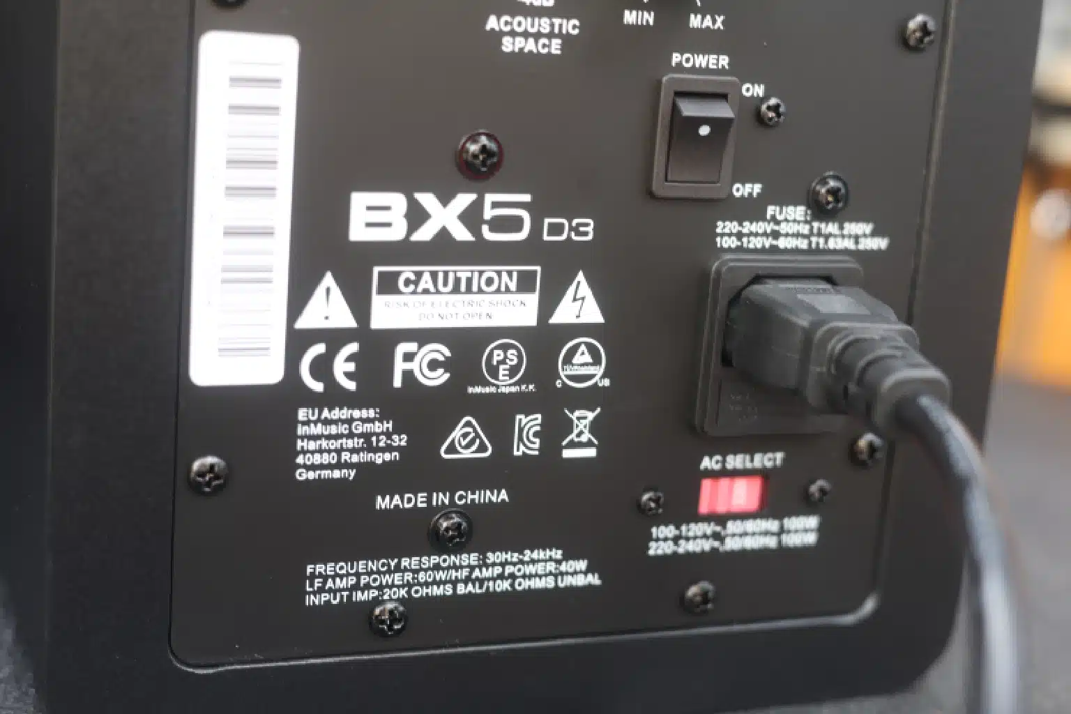 M-Audio BX5 D3 for home studio