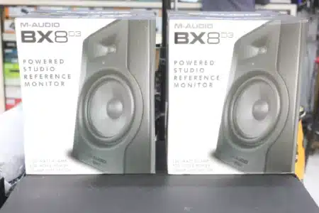 M-Audio BX8 comparison