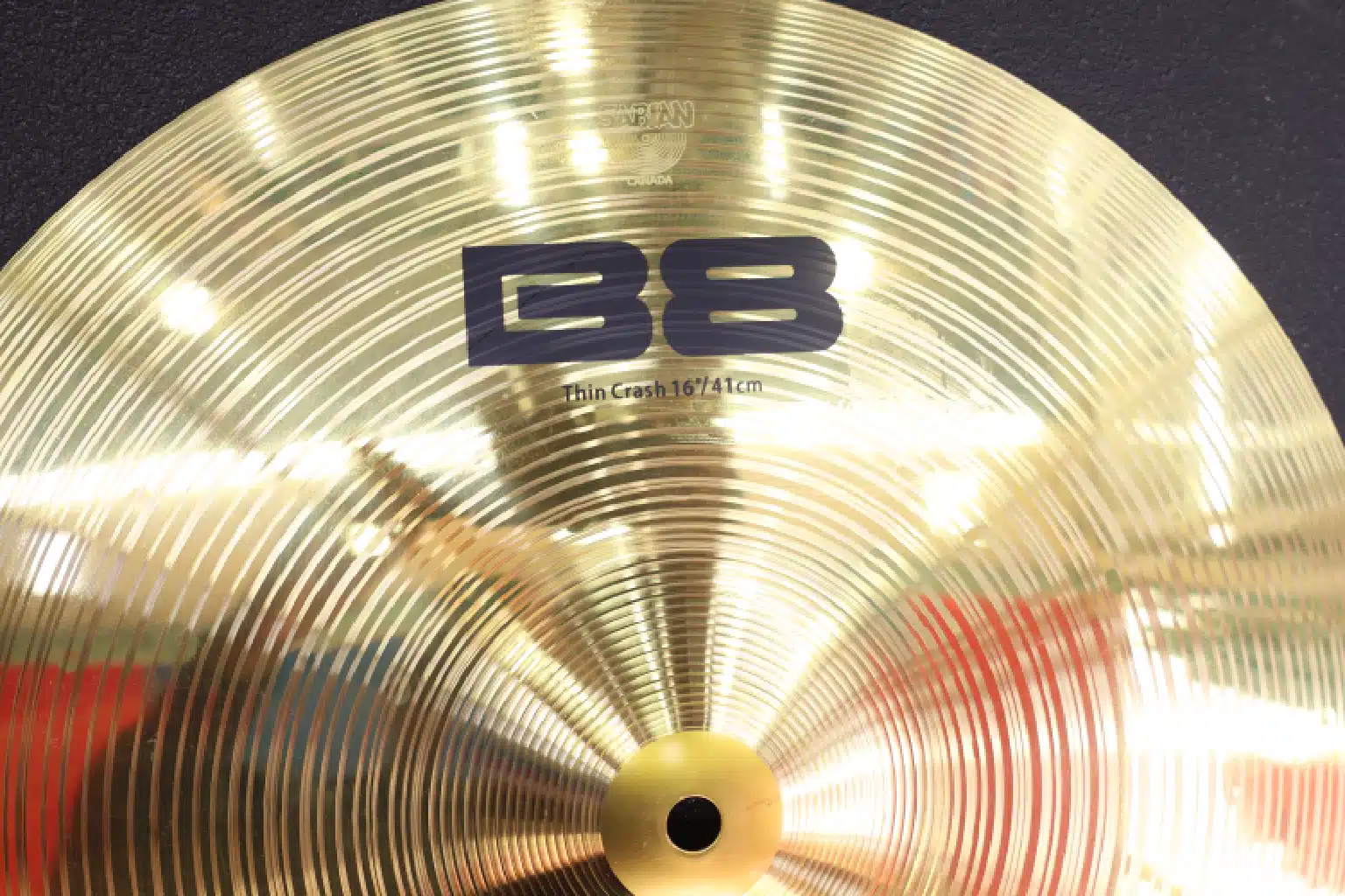 Sabian B8 16" durability