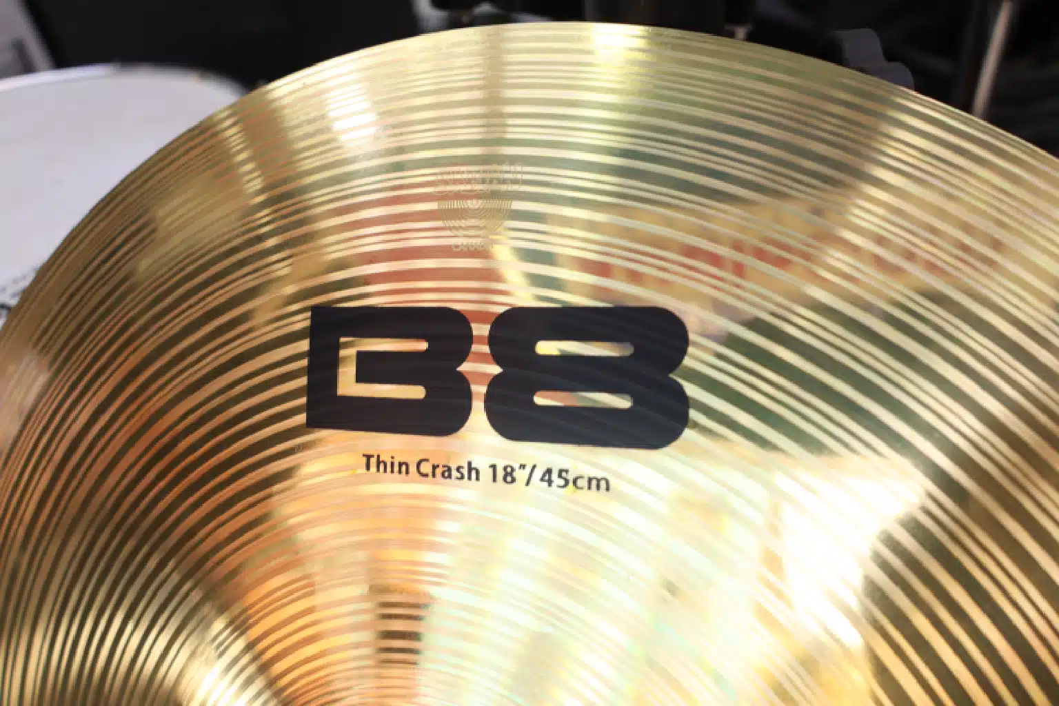 Sabian B8 18" performance