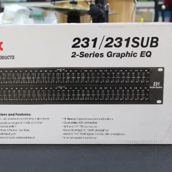 DBX 231/231SUB 2 Series Graphic Equalizer - Best Price