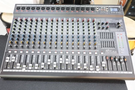 PevPro 16-Channel Professional Mixer 