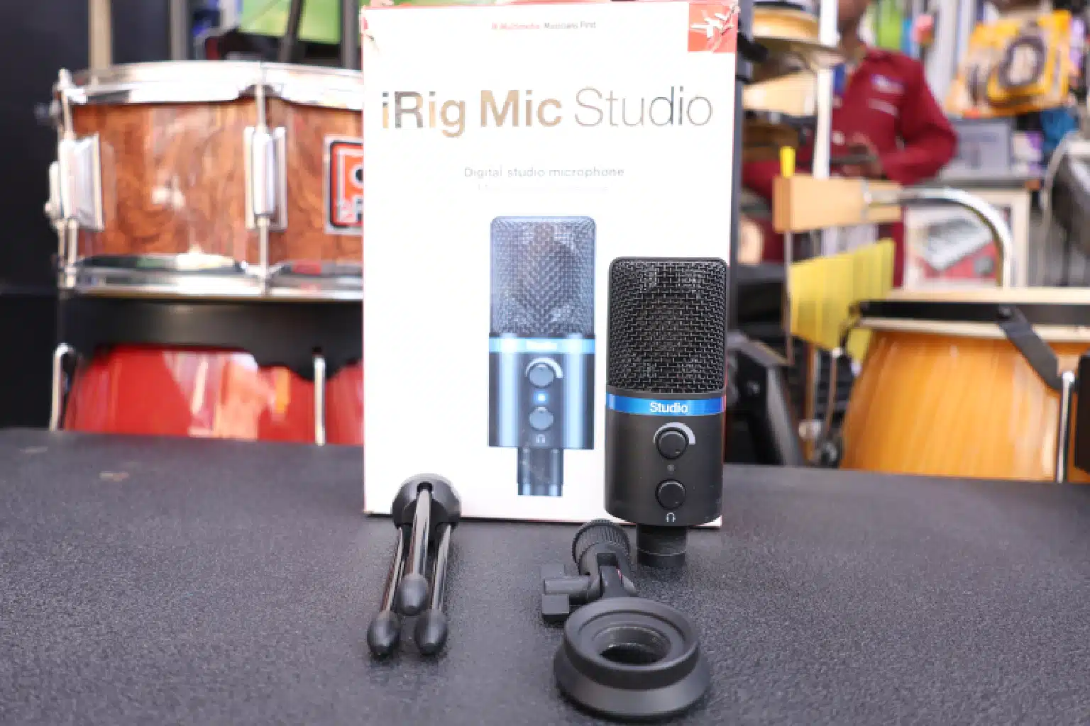 iRig Mic Studio recording