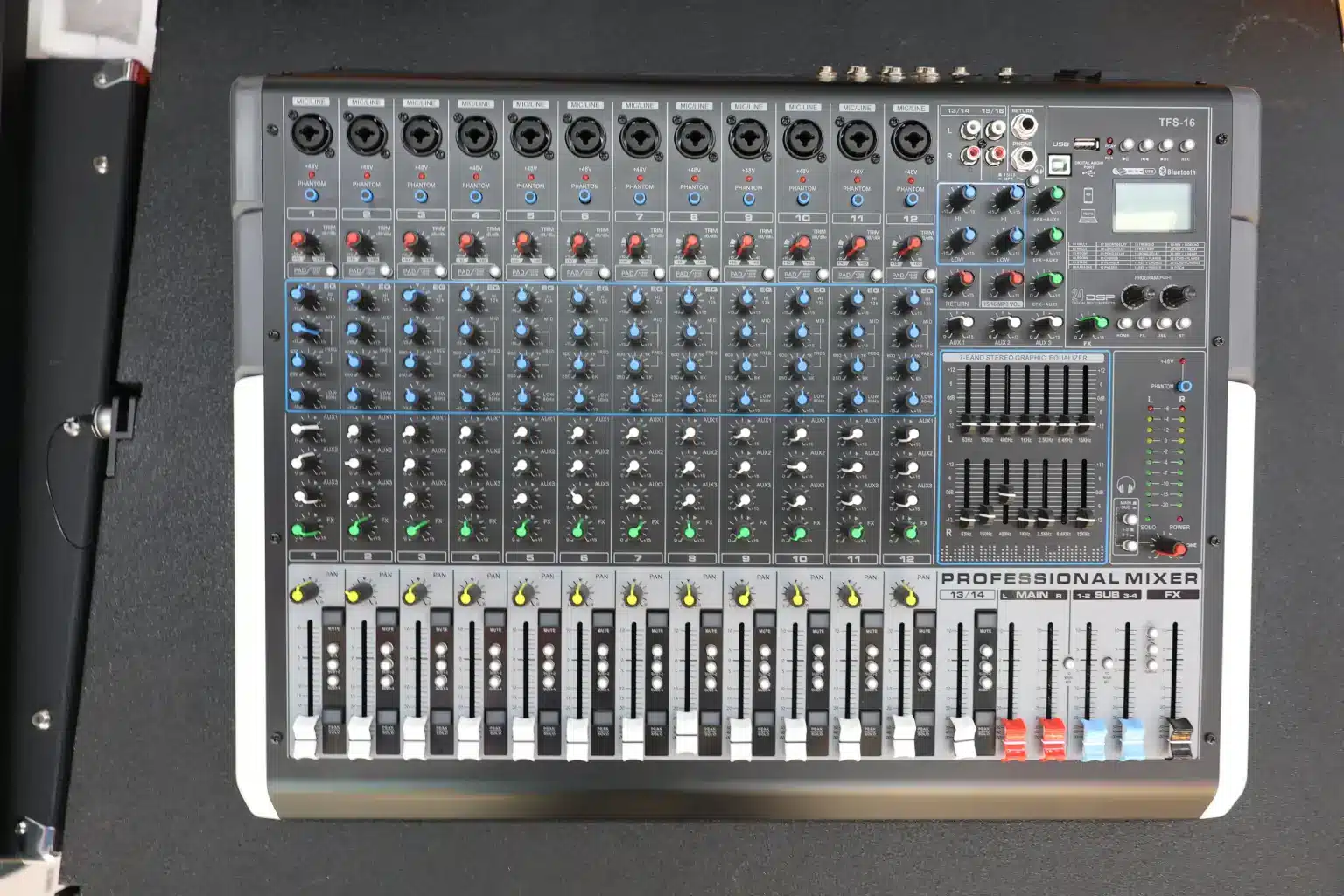 PevPro 12-Channel Professional Mixer 