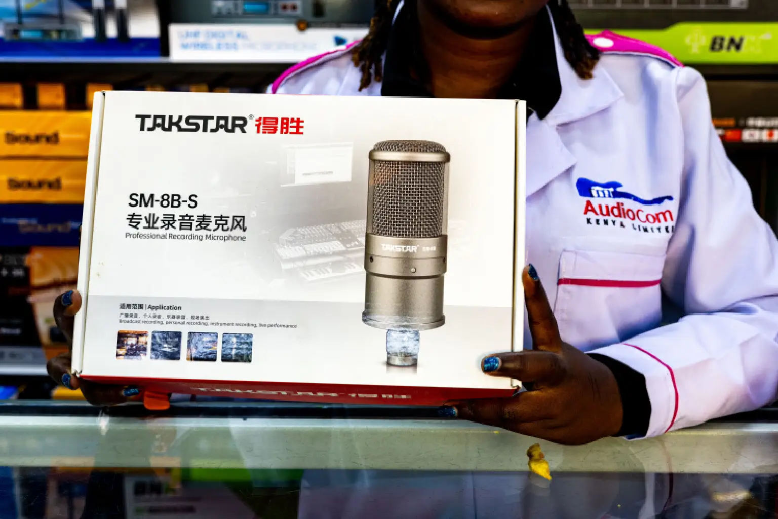 Takstar SM-8B S Professional Recording Microphone music shops