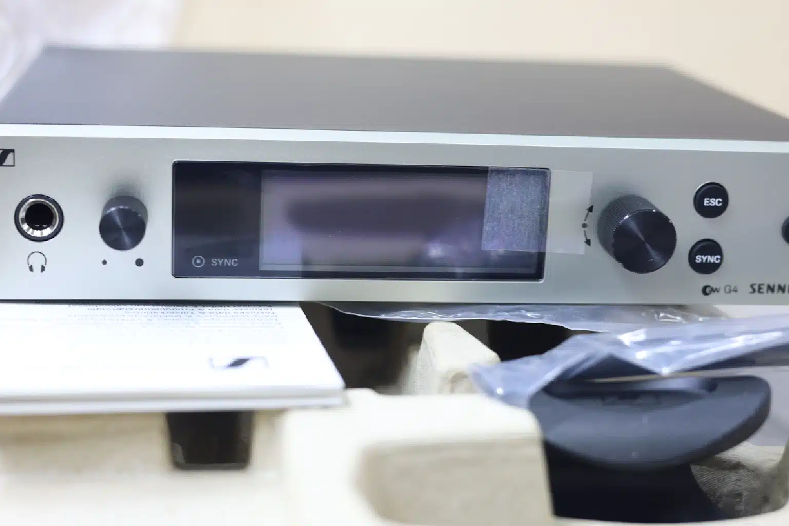Sennheiser ew 300-500 G4 for live performances,