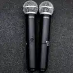 Shure PG58 2 Cardioid Dynamic Wireless Microphone BLX Wireless (1)