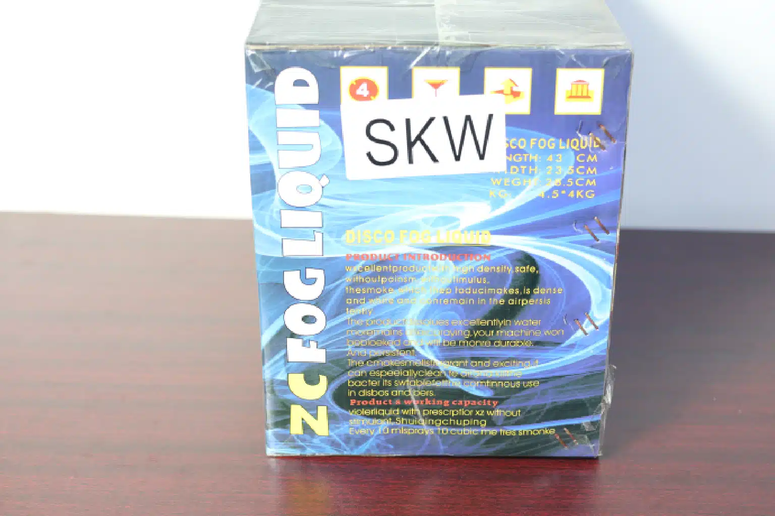 ZC fog liquid low lying
