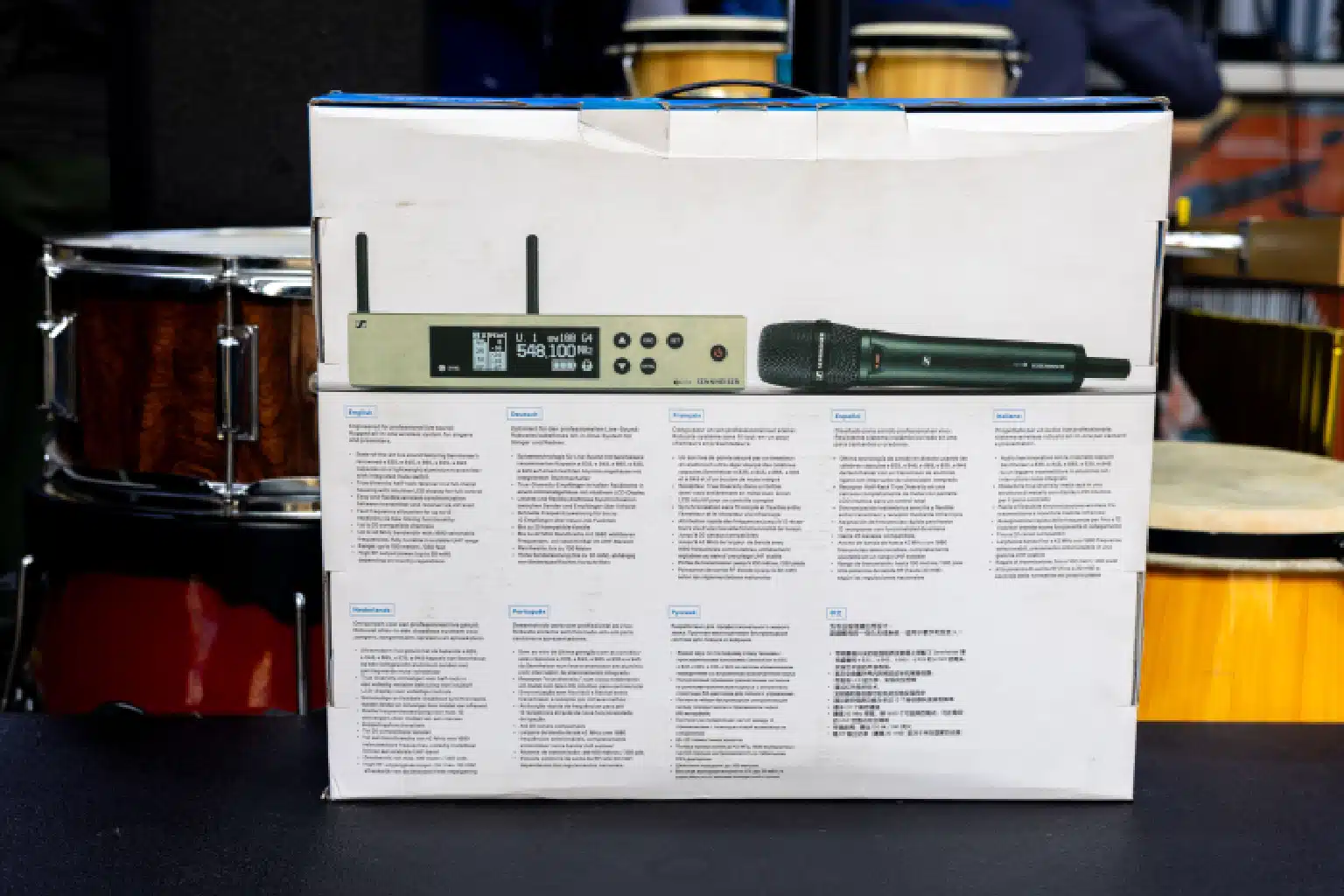 professional-grade wireless microphone system